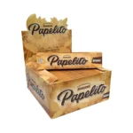 Caixa Seda Marrom 50 Livretos Papelito Brown King Size